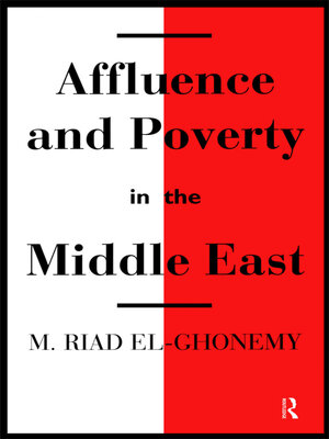 cover image of Affluence and Poverty in the Middle East